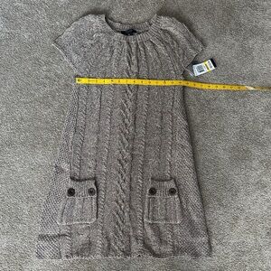 NWT Style & Co women’s knit sweater dress. Size M